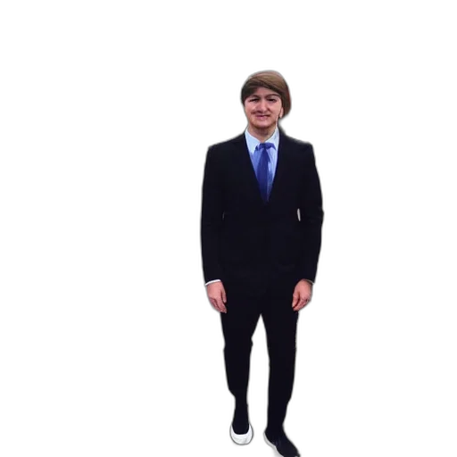 staff, jacket, face, creature, 3d render, concept art, pixel art, cartoon transparent PNG cut-out