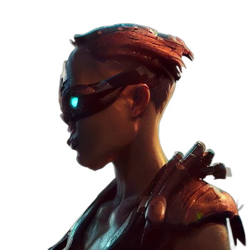 mask, face, robot, weapon transparent PNG cut-out