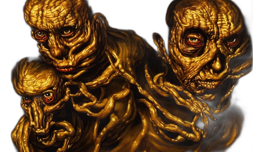 mask, creature, face, concept art transparent PNG cut-out