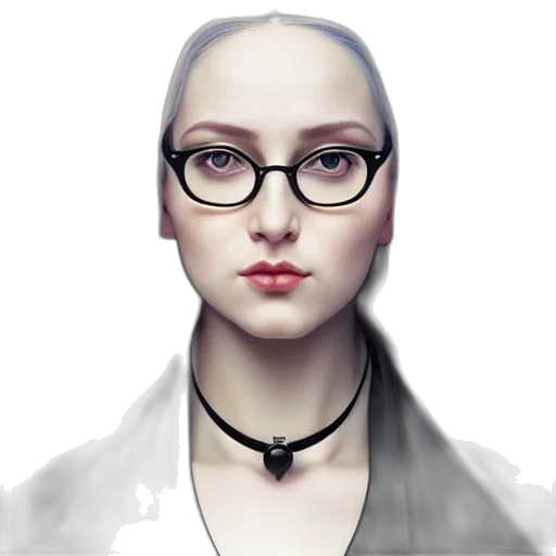 face, robot, jewelry, staff transparent PNG cut-out
