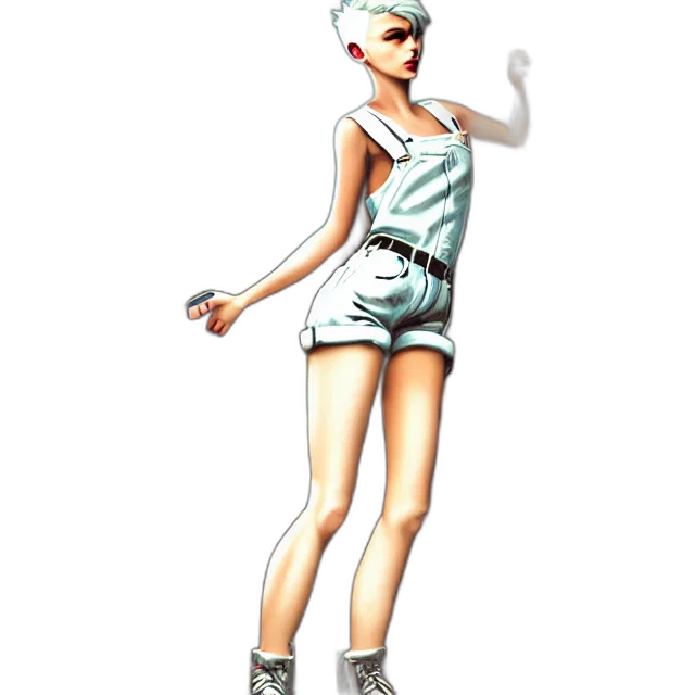 dress, staff, 3d render, concept art, cartoon, pixel art, pastel, monochrome transparent PNG cut-out