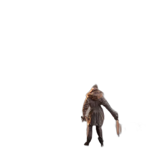 creature, animal, robot, staff transparent PNG cut-out