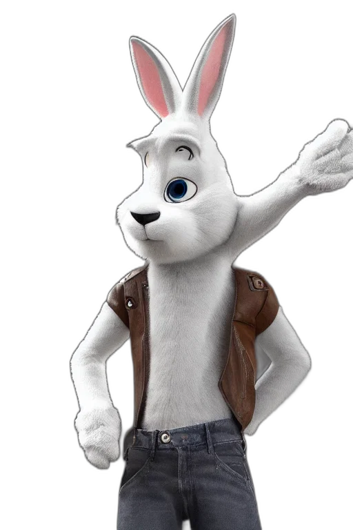 animal, jacket, staff, creature transparent PNG cut-out