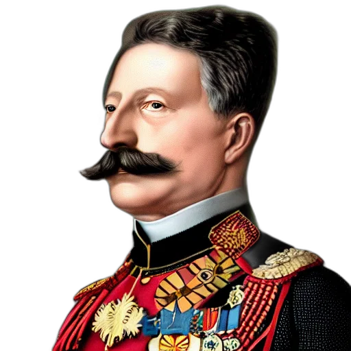 face, staff, crown, mask, photorealistic, illustration, emperor, wilhelm transparent PNG cut-out