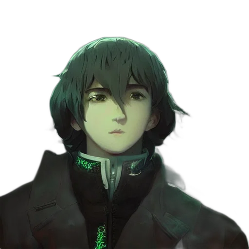 face, jacket, mask, staff transparent PNG cut-out