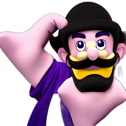 hat, mask, staff, crown, 3d render, cartoon, concept art, pixel art transparent PNG cut-out