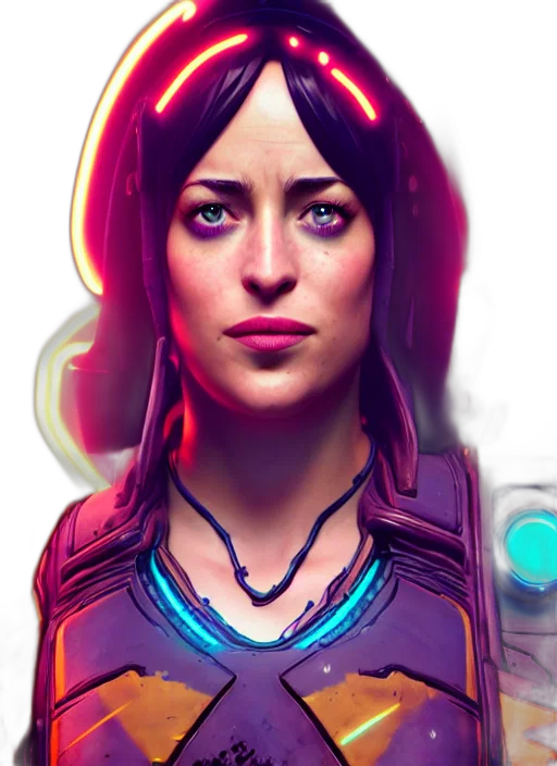 robot, face, cyberpunk, concept art transparent PNG cut-out
