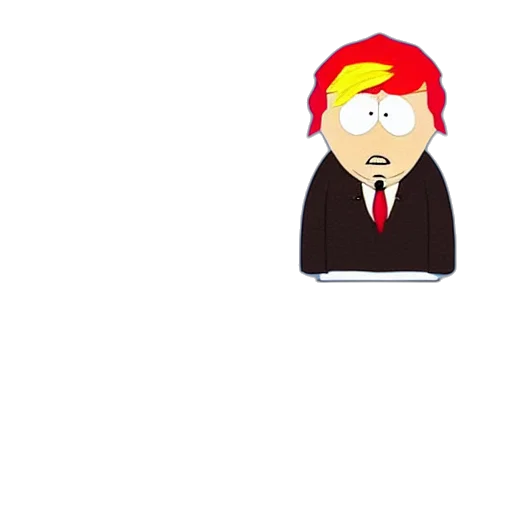hat, cartoon, pixel art, concept art, 3d render, fire, donald, trump transparent PNG cut-out