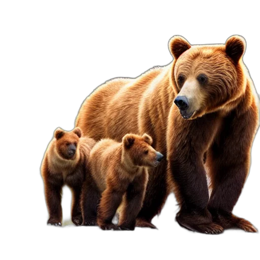 animal, photorealistic, concept art, 3d render transparent PNG cut-out