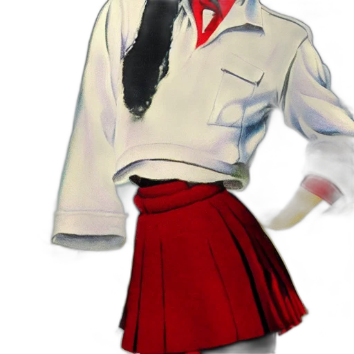 jacket, staff, dress, robot transparent PNG cut-out