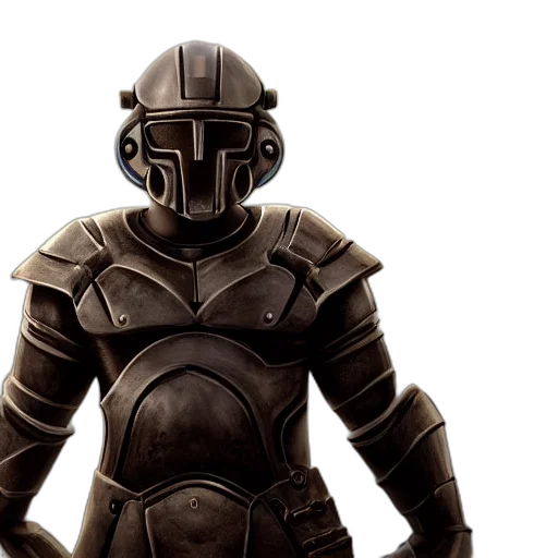 robot, concept art, 3d render, fantasy art transparent PNG cut-out