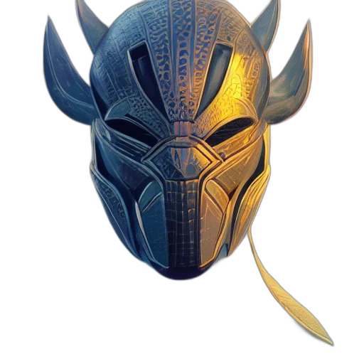 mask, dragon, jewelry, crown transparent PNG cut-out