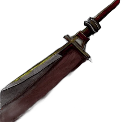 sword, staff, weapon, crown transparent PNG cut-out