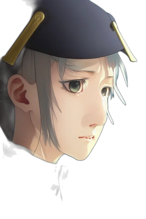 hat, face, crown, staff transparent PNG cut-out