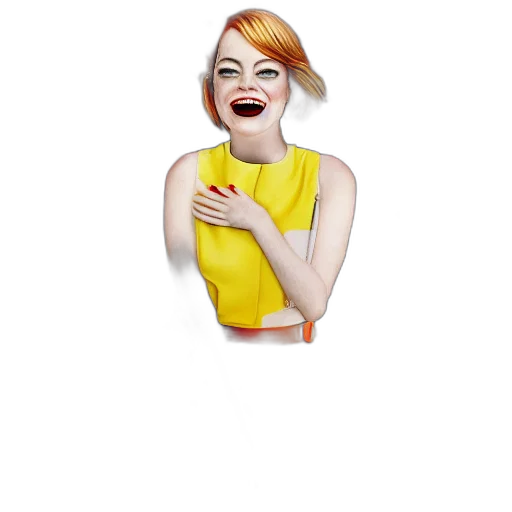 dress, face, jewelry, 3d render transparent PNG cut-out