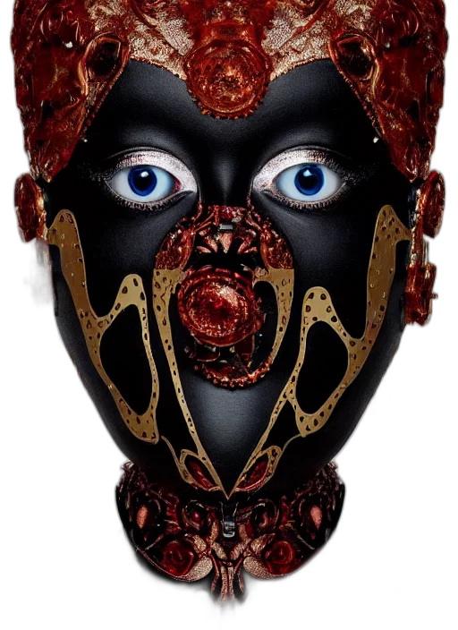 mask, face, jewelry, crown transparent PNG cut-out