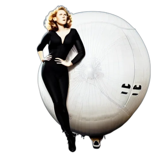 umbrella, dress, concept art, outer space, scarlett, johansson, flying, next transparent PNG cut-out