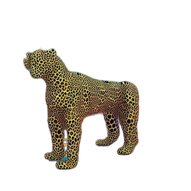 jewelry, animal, 3d render, photorealistic transparent PNG cut-out