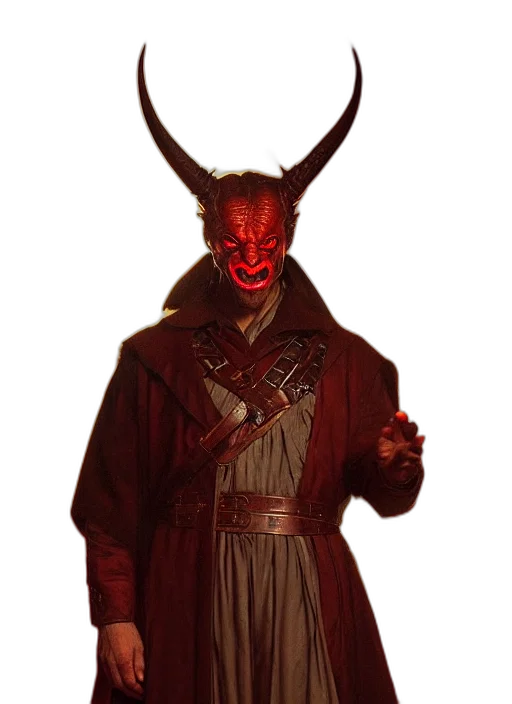 mask, staff, dragon, face transparent PNG cut-out