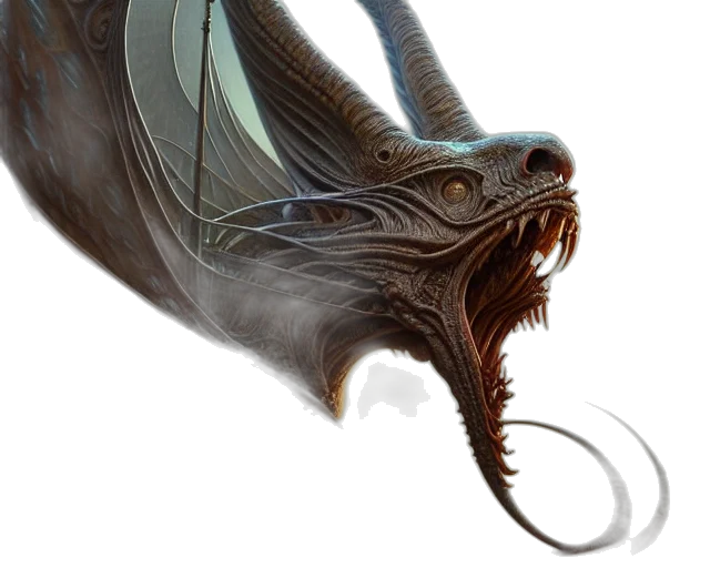 dragon, creature, mask, face transparent PNG cut-out