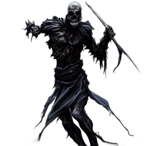 creature, staff, mask, concept art transparent PNG cut-out