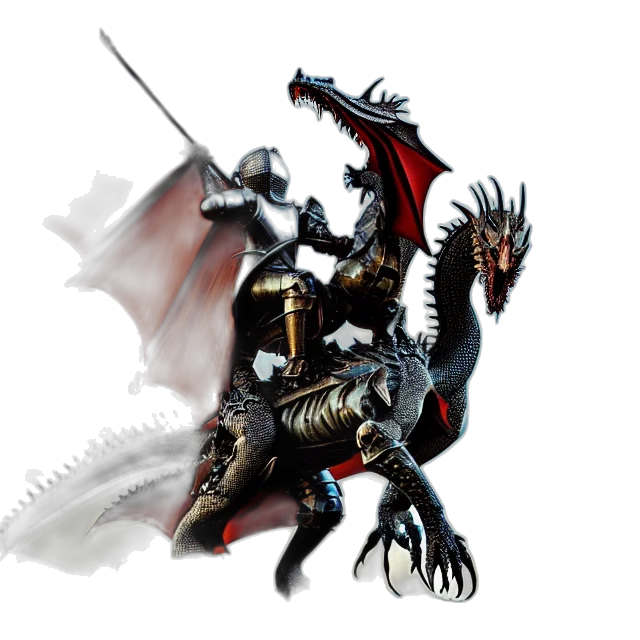 dragon, weapon, sword, staff transparent PNG cut-out