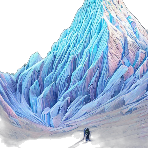 concept art, watercolor, 3d render, photorealistic transparent PNG cut-out