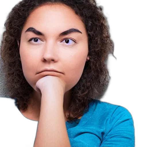 face, photorealistic, front, profile transparent PNG cut-out