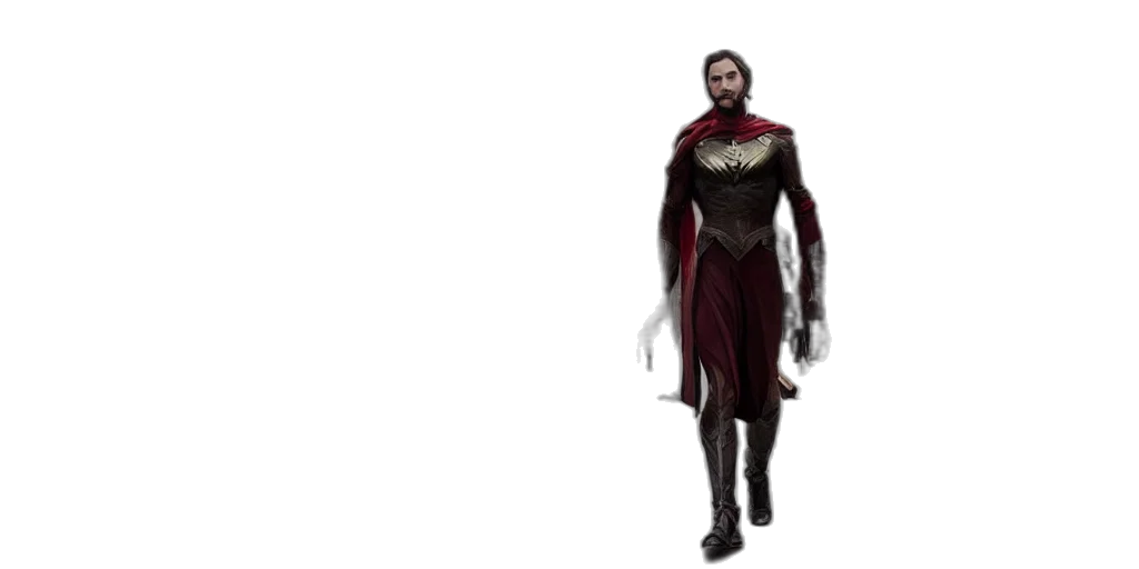 staff, concept art, comic book art, 3d render transparent PNG cut-out