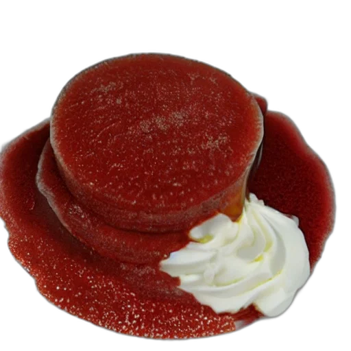 food, crown, hat, jewelry, 3d render, photorealistic, vladimir, pudding transparent PNG cut-out