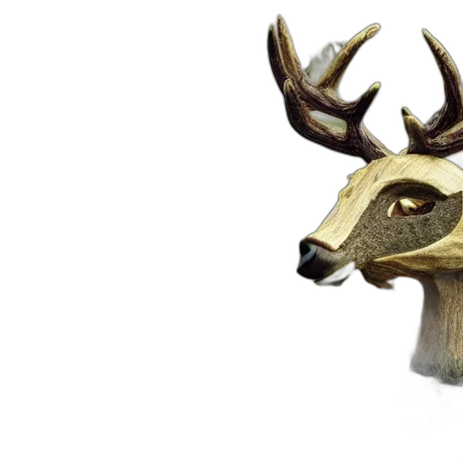 animal, crown, mask, creature transparent PNG cut-out