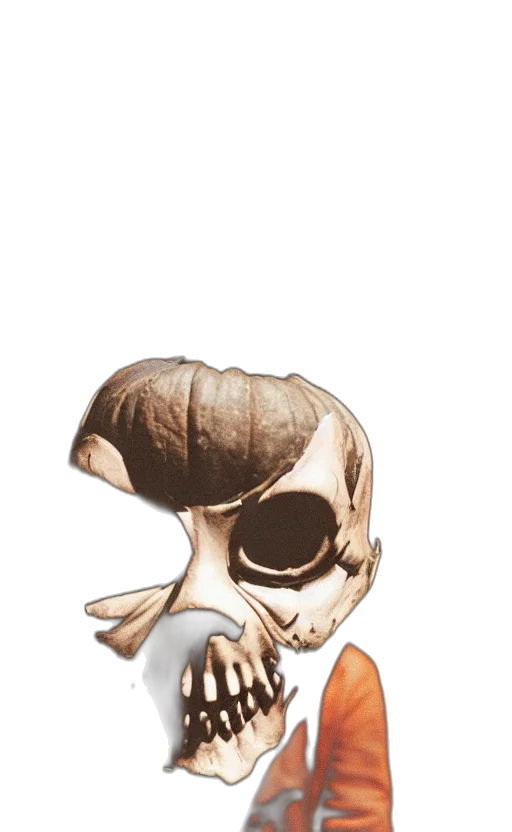 hair, mask, creature, hat transparent PNG cut-out