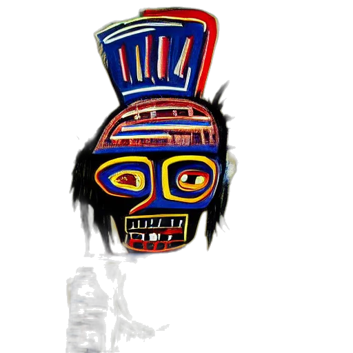 mask, face, crown, robot transparent PNG cut-out