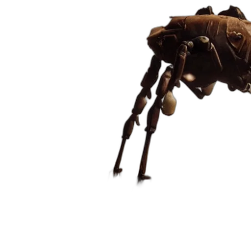 robot, creature, weapon, animal, concept art, 3d render, outer space, giant transparent PNG cut-out