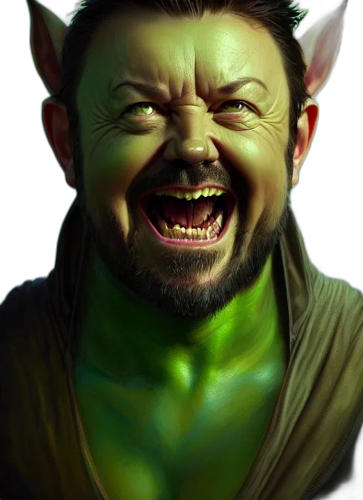 face, creature, mask, staff transparent PNG cut-out
