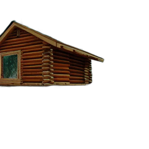 building, furniture, staff, animal, 3d render, concept art, photorealistic, forest transparent PNG cut-out