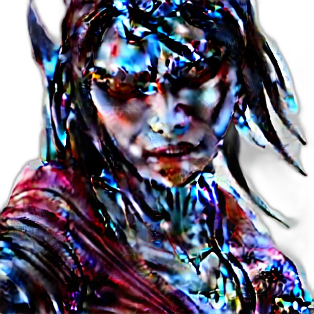 face, jewelry, robot, fantasy art transparent PNG cut-out