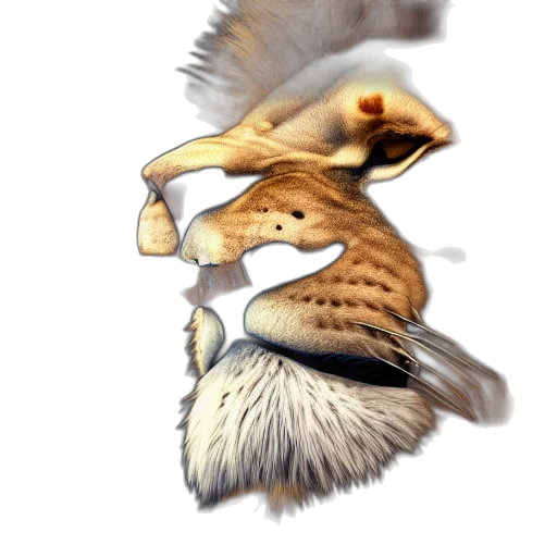 staff, hair, hat, animal transparent PNG cut-out