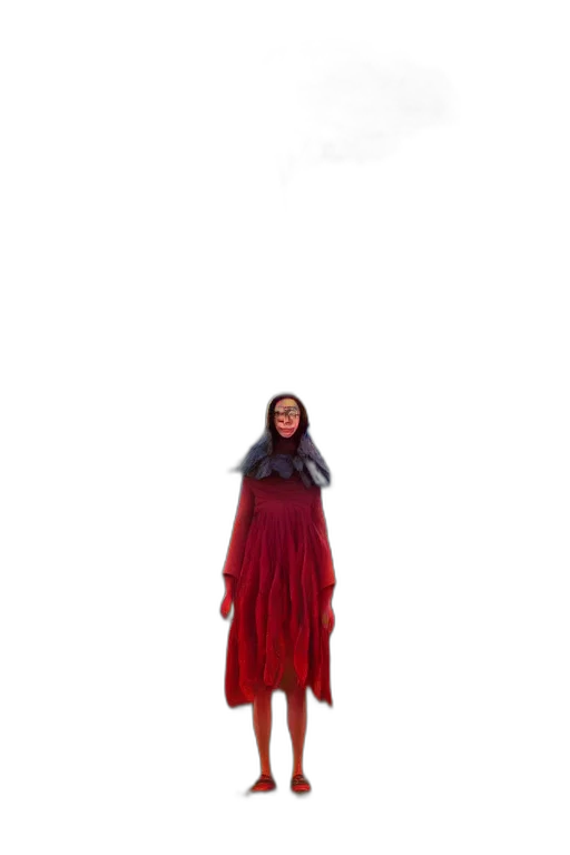 dress, creature, jacket, staff, 3d render, concept art, pixel art, photorealistic transparent PNG cut-out