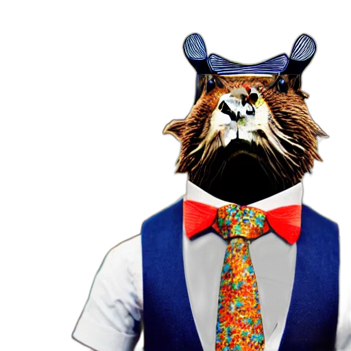 staff, animal, 3d render, concept art transparent PNG cut-out