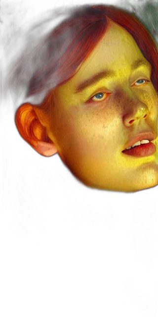 face, mask, hat, creature, photorealistic, oil painting, 3d render, watercolor transparent PNG cut-out