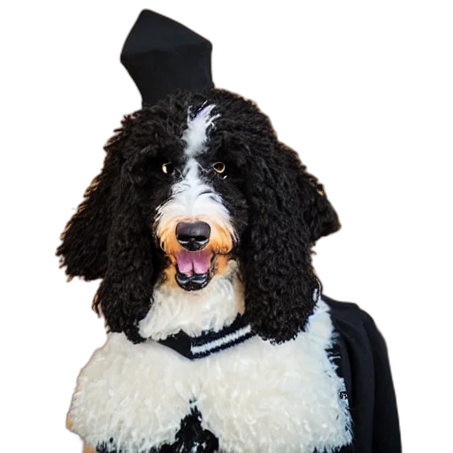 hat, staff, animal, jacket transparent PNG cut-out