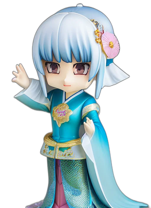 staff, 3d render, fantasy art, concept art, anime, arty, qing, dynasty transparent PNG cut-out