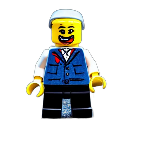 staff, jacket, face, 3d render transparent PNG cut-out