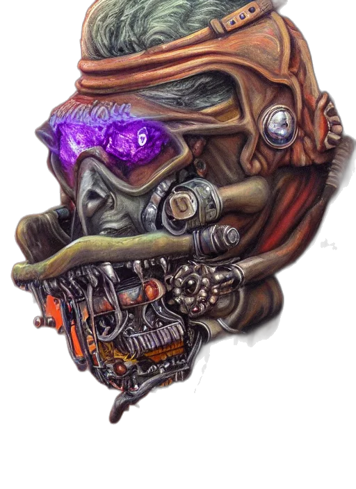 mask, face, robot, jewelry transparent PNG cut-out