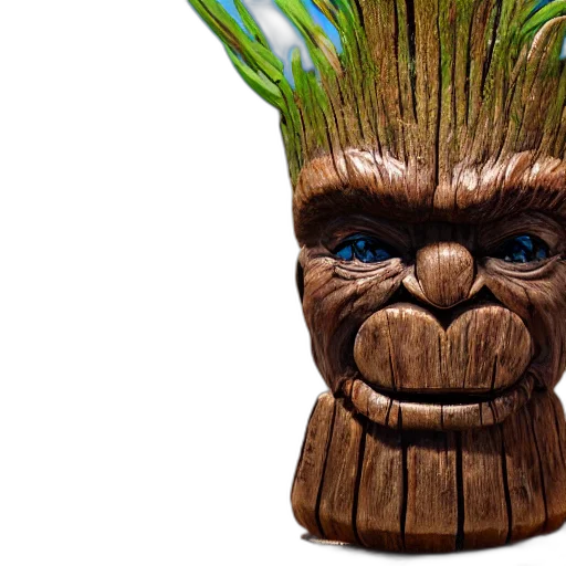 hair, tree, creature, face transparent PNG cut-out