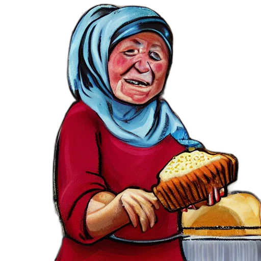 food, face, photorealistic, concept art transparent PNG cut-out