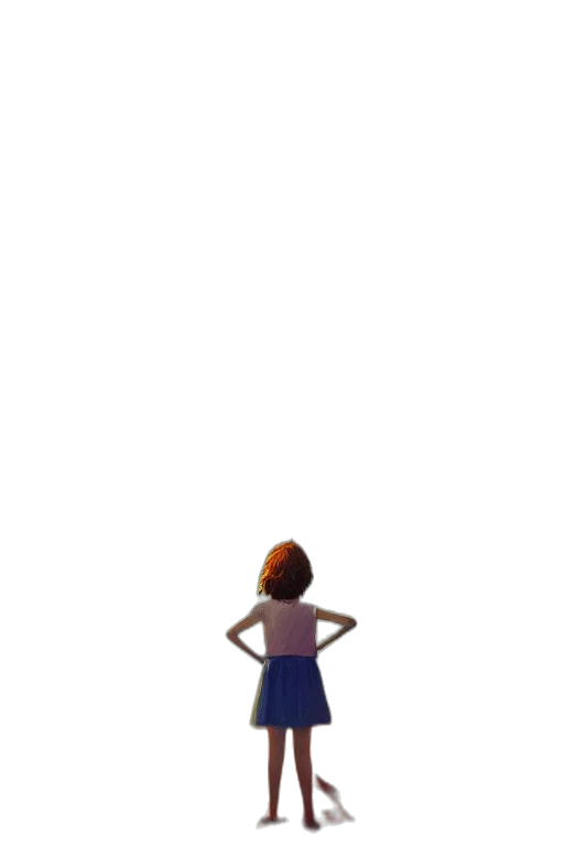 dress, robot, staff, creature, pixel art, 3d render, concept art, cartoon transparent PNG cut-out