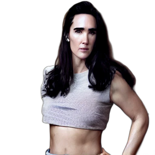 jennifer, connelly, wearing, britanny transparent PNG cut-out