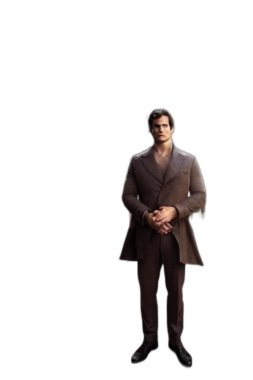 jacket, staff, creature, umbrella transparent PNG cut-out